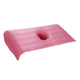 Max Soft Beauty Massage SPA Treatment Bed Cover Sheet With Breath Hole Pink