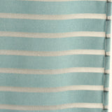 Max Sheer Curtains Rod Pocket Striped Sheer Curtain for Living Room  Blue