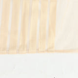 Max Sheer Curtains Rod Pocket Striped Sheer Curtain for Living Room  Khaki