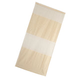 Max Sheer Curtains Rod Pocket Striped Sheer Curtain for Living Room  Khaki
