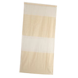 Max Sheer Curtains Rod Pocket Striped Sheer Curtain for Living Room  Khaki
