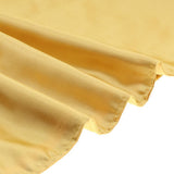 Maxbell Bed Runner Cloth Bed Skirt Bedding Towels Wave 50x210cm - Yellow