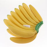 Maxbell 15pc/set Realistic Artificial Fruit Fake Bananas for Display High Simulation