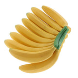 Maxbell 15pc/set Realistic Artificial Fruit Fake Bananas for Display High Simulation