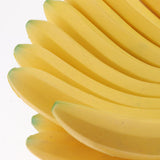 Maxbell 15pc/set Realistic Artificial Fruit Fake Bananas for Display High Simulation