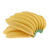 Maxbell 15pc/set Realistic Artificial Fruit Fake Bananas for Display High Simulation
