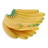 Maxbell 15pc/set Realistic Artificial Fruit Fake Bananas for Display High Simulation