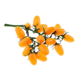 Maxbell Artificial Lifelike Simulation Cherry Tomato Cherries  Yellow Cherry Tomato