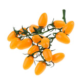 Maxbell Artificial Lifelike Simulation Cherry Tomato Cherries  Yellow Cherry Tomato