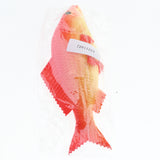 Lifelike Artificial Carp Fish Ornament for Home Kitchen Aquarium Decoration Red-Small