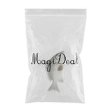 Maxbell Fake Simulation Fishing Bait Bionic Soft Fishing Lures(Grey, Red, Pink) Grey
