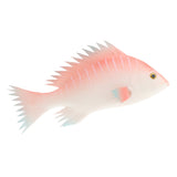 Maxbell Fake Simulation Fishing Bait Bionic Soft Fishing Lures(Grey, Red, Pink) Pink