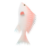 Maxbell Fake Simulation Fishing Bait Bionic Soft Fishing Lures(Grey, Red, Pink) Pink