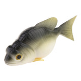 Maxbell Simulated Puffer Fish Decoration Fake Toy Model for Home Market Display Gray