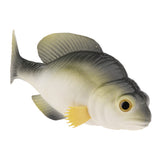 Maxbell Simulated Puffer Fish Decoration Fake Toy Model for Home Market Display Gray