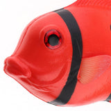 Maxbell Lifelike Artificial Clownfish Ornament for Aquarium Decortion Red