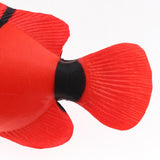 Maxbell Lifelike Artificial Clownfish Ornament for Aquarium Decortion Red