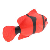 Maxbell Lifelike Artificial Clownfish Ornament for Aquarium Decortion Red