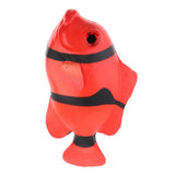 Maxbell Lifelike Artificial Clownfish Ornament for Aquarium Decortion Red