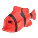 Maxbell Lifelike Artificial Clownfish Ornament for Aquarium Decortion Red