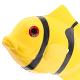 Maxbell Lifelike Artificial Clownfish Ornament for Aquarium Decortion Yellow