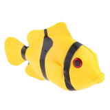 Maxbell Lifelike Artificial Clownfish Ornament for Aquarium Decortion Yellow