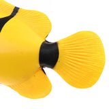 Maxbell Lifelike Artificial Clownfish Ornament for Aquarium Decortion Yellow