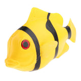 Maxbell Lifelike Artificial Clownfish Ornament for Aquarium Decortion Yellow