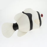 Maxbell Lifelike Artificial Clownfish Ornament for Aquarium Decortion White
