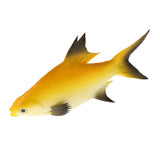 Max Lifelike Artificial Sea Fish Ornament for Aquarium Decorations Yellow
