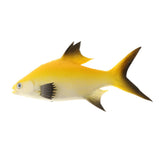 Max Lifelike Artificial Sea Fish Ornament for Aquarium Decorations Yellow
