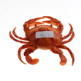 Maxbell Artificial PVC Crab Simulation Seafood Crab Decoration Soft and Realistic