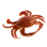Maxbell Artificial PVC Crab Simulation Seafood Crab Decoration Soft and Realistic
