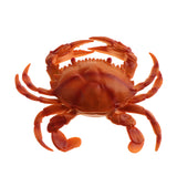 Maxbell Artificial PVC Crab Simulation Seafood Crab Decoration Soft and Realistic