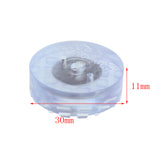 Max 8pcs Wood Furniture Feet Pads Table Chair Leg Riser Floor Protector 30mm Round Adhesive