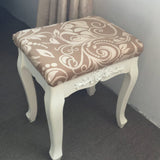 Max Stool face dust cover dressing table stool set Chinese style Flower 3