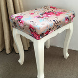 Max Stool face dust cover dressing table stool set Chinese style Flower 4