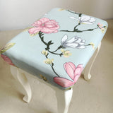 Max Stool face dust cover dressing table stool set Chinese style Flower 8