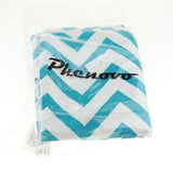 Max All Kinds of Various Color Bed Scarf for Bedroom or Hotel  Blue
