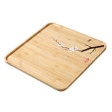 Max Unique Bamboo Tea plate Bamboo Tray Traditional Tea Supplies Type A