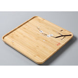 Max Unique Bamboo Tea plate Bamboo Tray Traditional Tea Supplies Type A