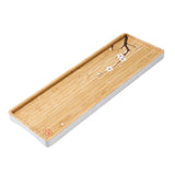 Max Unique Bamboo Tea plate Bamboo Tray Traditional Tea Supplies Type B