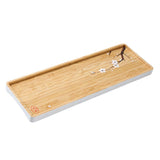 Max Unique Bamboo Tea plate Bamboo Tray Traditional Tea Supplies Type B