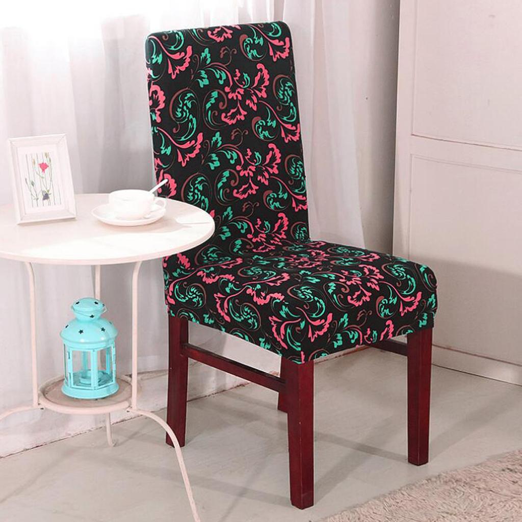 Maxbell  1 Pc Elastic Stretch Washable Removable Chair Seat Cover Slipcover Color C