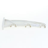Maxbell Multicolored Curtain Pole Bracket Rod Holder Thicken Curtain Hooks White