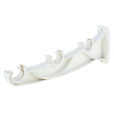 Maxbell Multicolored Curtain Pole Bracket Rod Holder Thicken Curtain Hooks White
