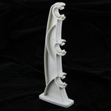 Maxbell Multicolored Curtain Pole Bracket Rod Holder Thicken Curtain Hooks White