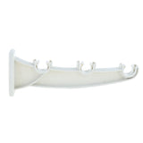 Maxbell Multicolored Curtain Pole Bracket Rod Holder Thicken Curtain Hooks Beige
