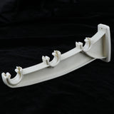 Maxbell Multicolored Curtain Pole Bracket Rod Holder Thicken Curtain Hooks Beige