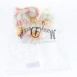 Max 4 Pieces PVC Decorative Curtain Pole/ Rod  Ends Finals 28mm White
